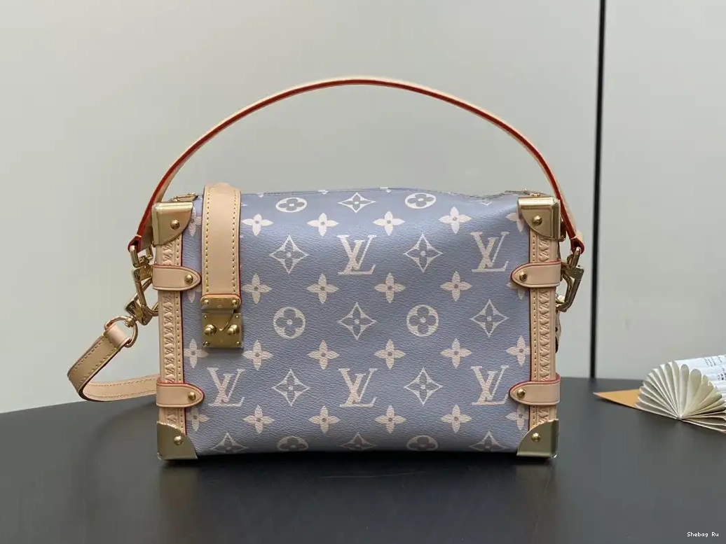 Side VUITTON PM-18*12.5*8CM LOUIS Trunk 0515